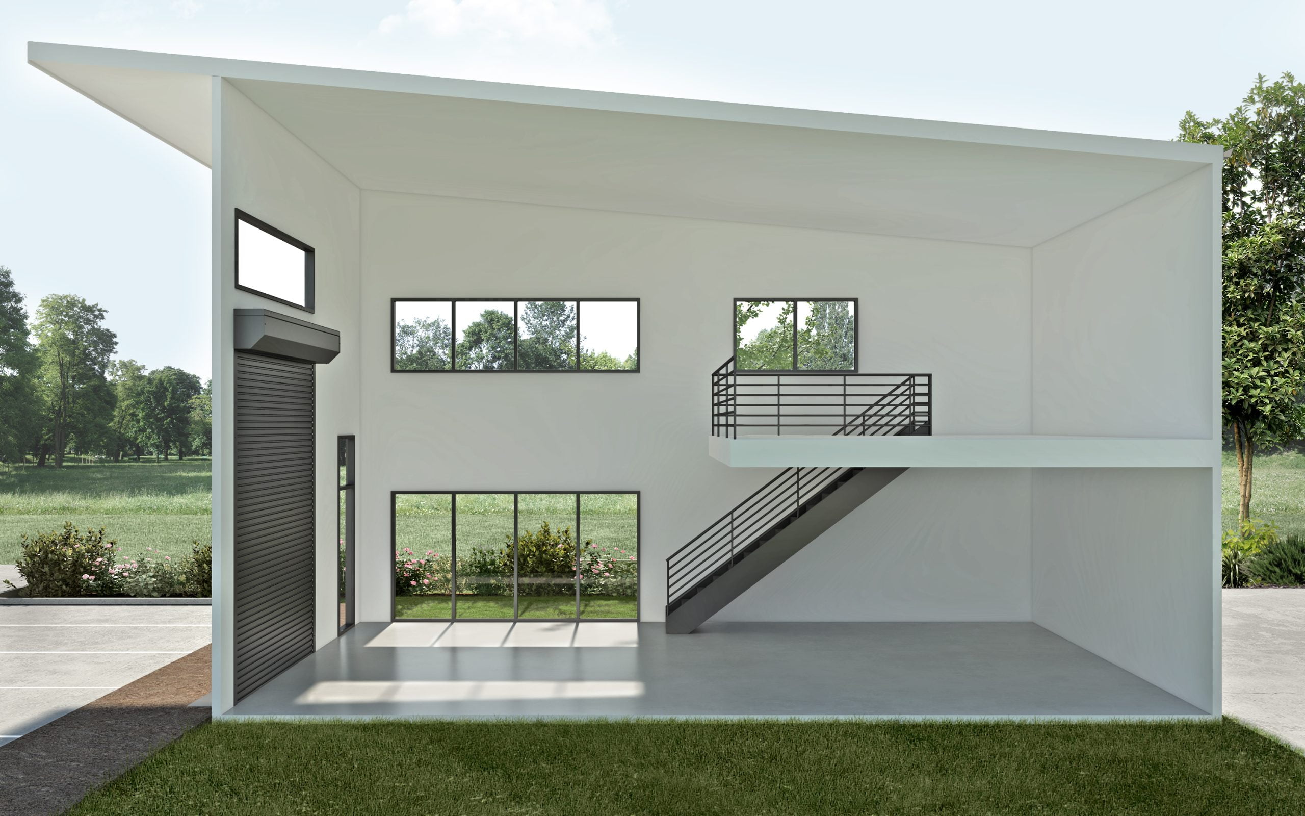 Representative section of unit