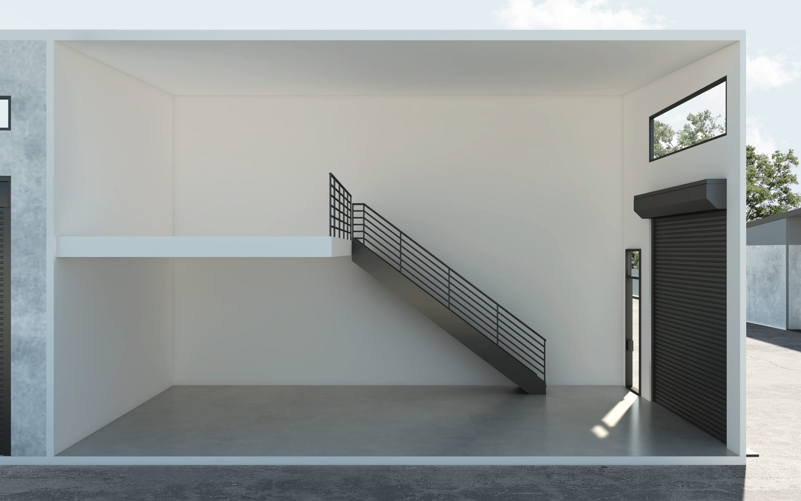 Representative section of unit